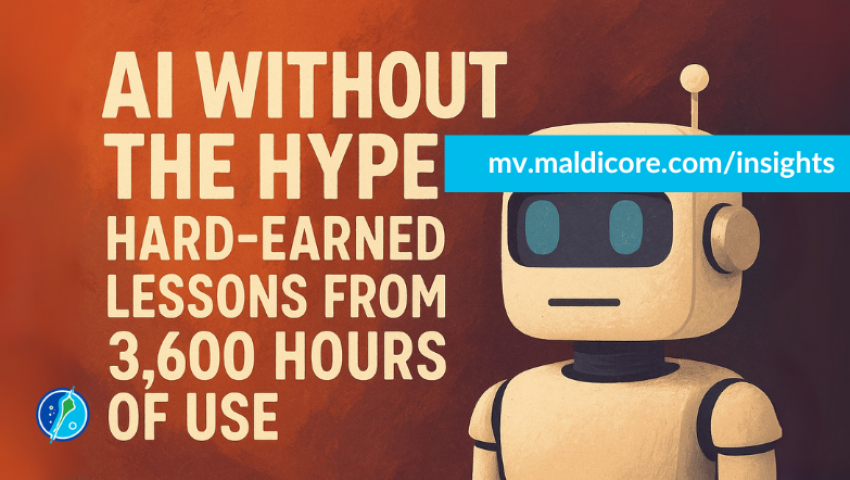 AI Without the Hype: Hard-Earned Lessons from 3,600 Hours of Use